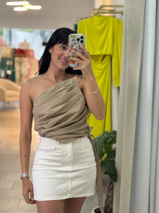 Calista Tie Crop