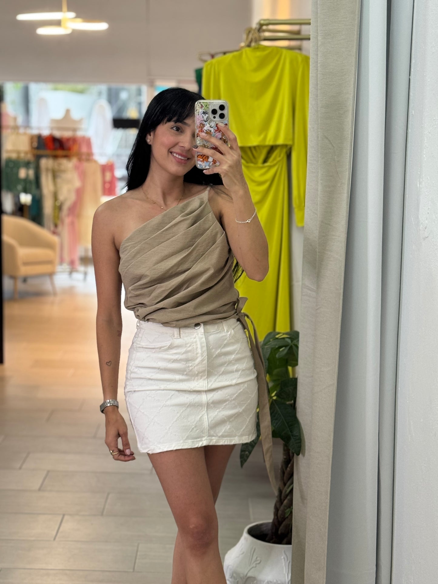 Calista Tie Crop