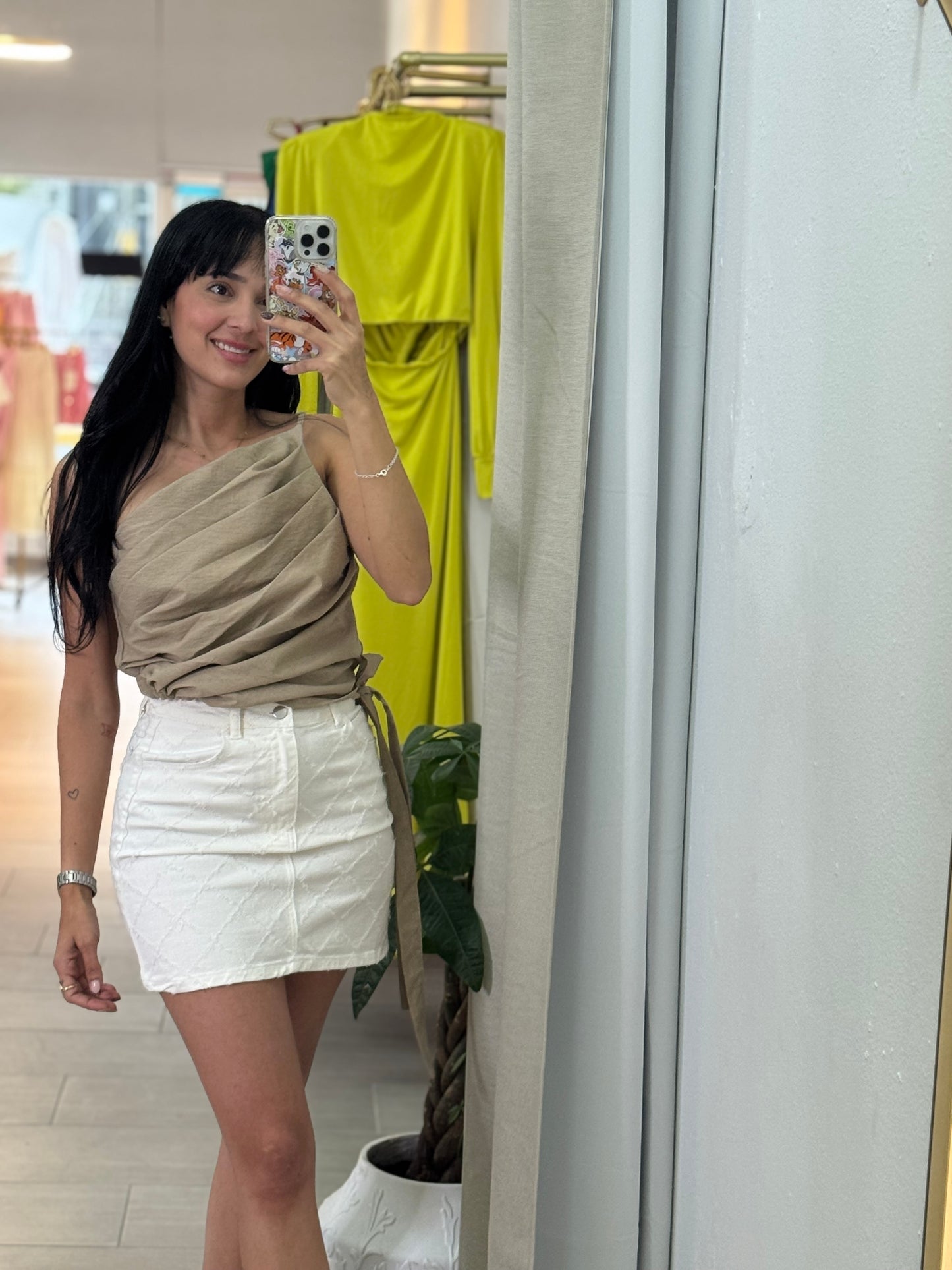 Calista Tie Crop