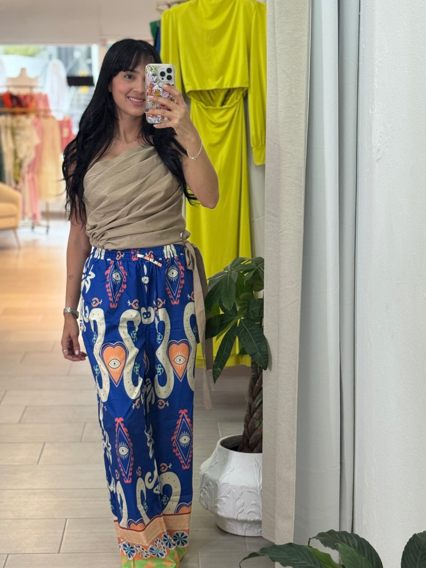 Calista Tie Crop