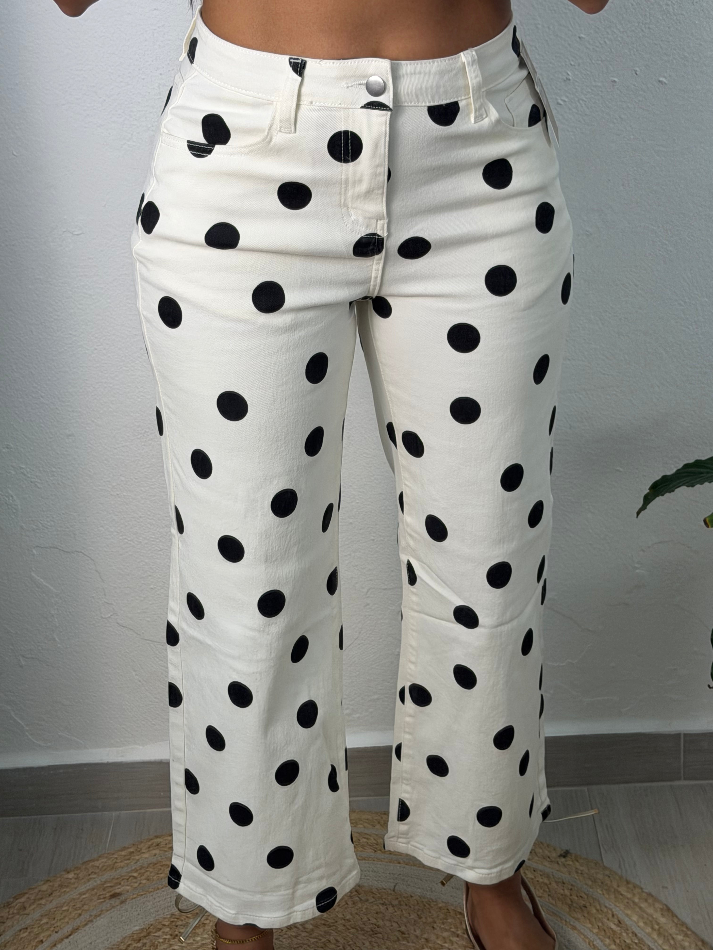 Polka Dots Jeans