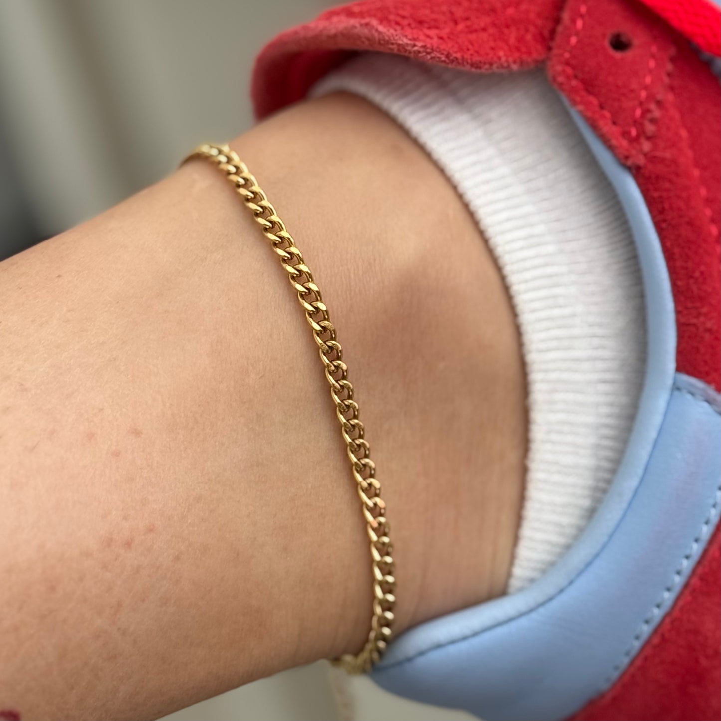 Hawaiian Vacation Gold Anklet