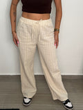 Cata Beige Long Pants