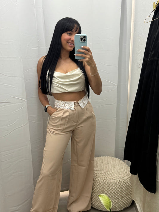Subtle Pants Beige