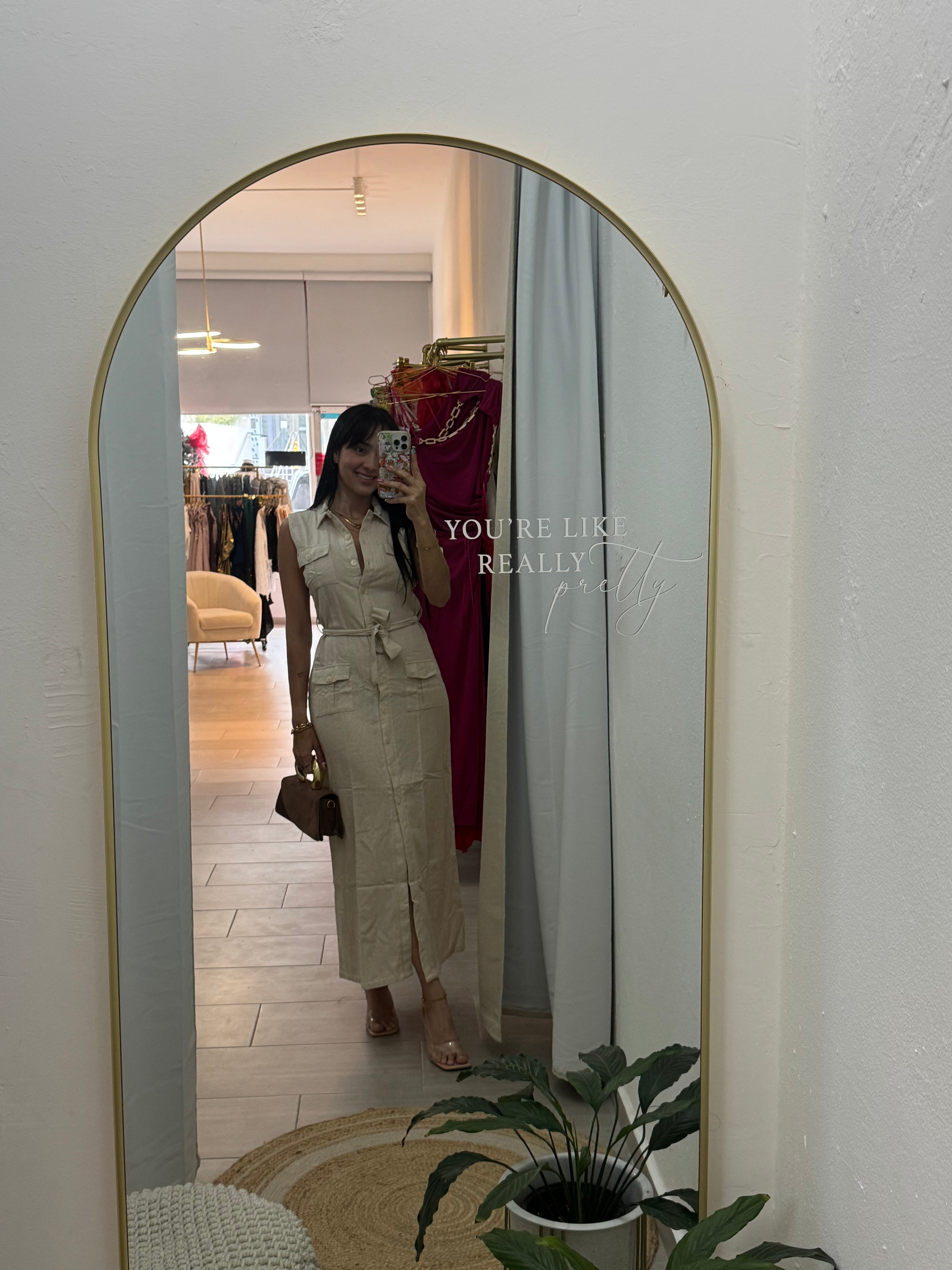 Long Dress Cream