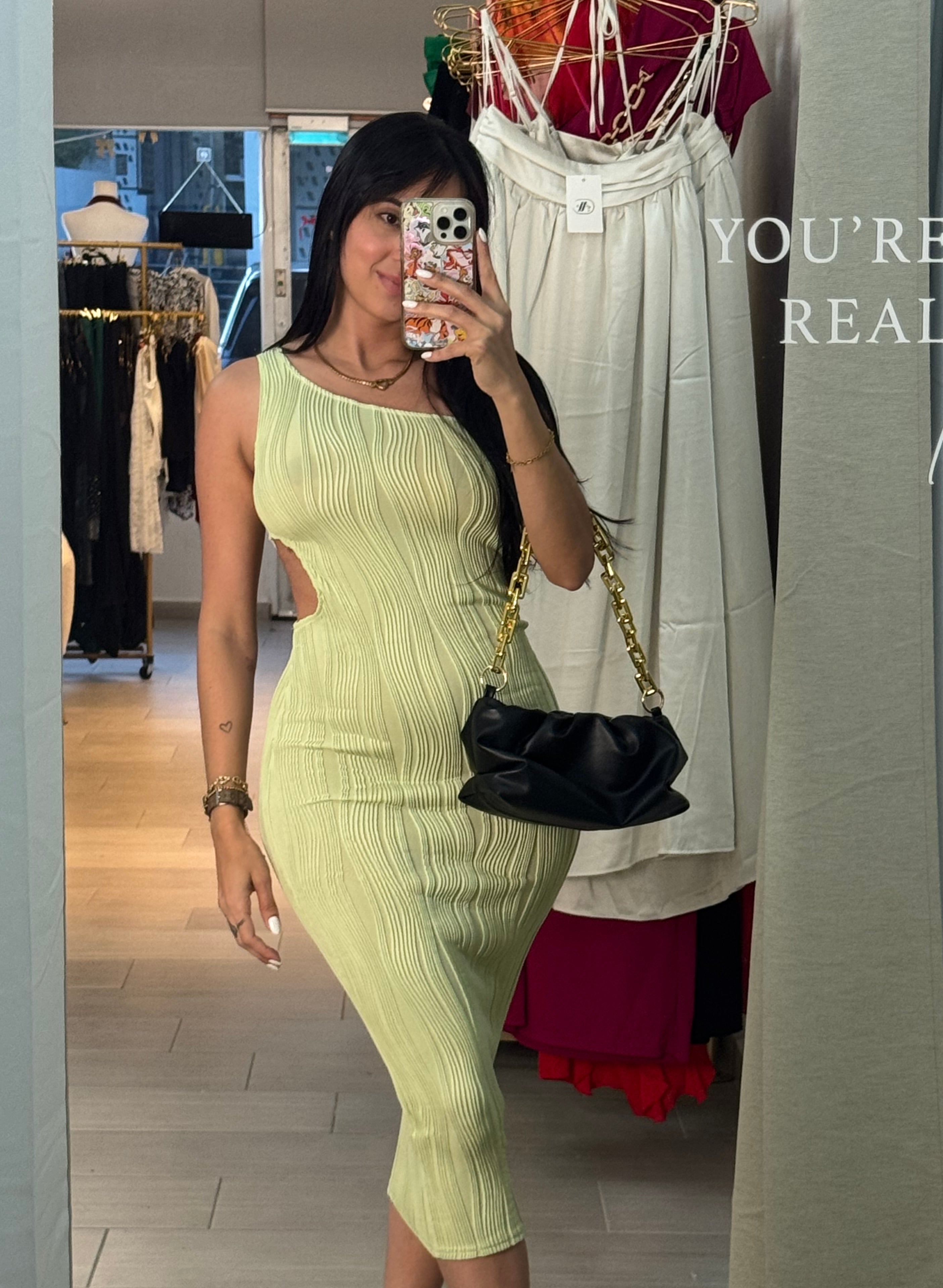Light Green Sleeveless Dress