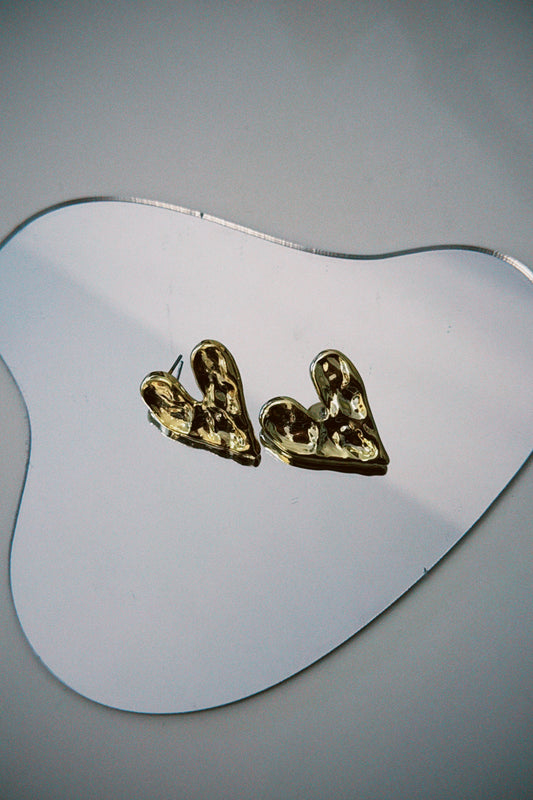 Heart Large Earrings