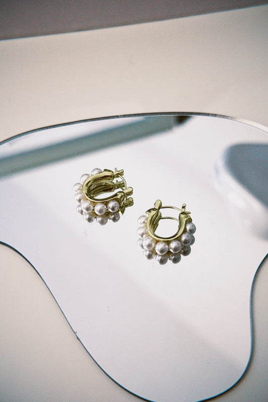 Golden Grace Hoops